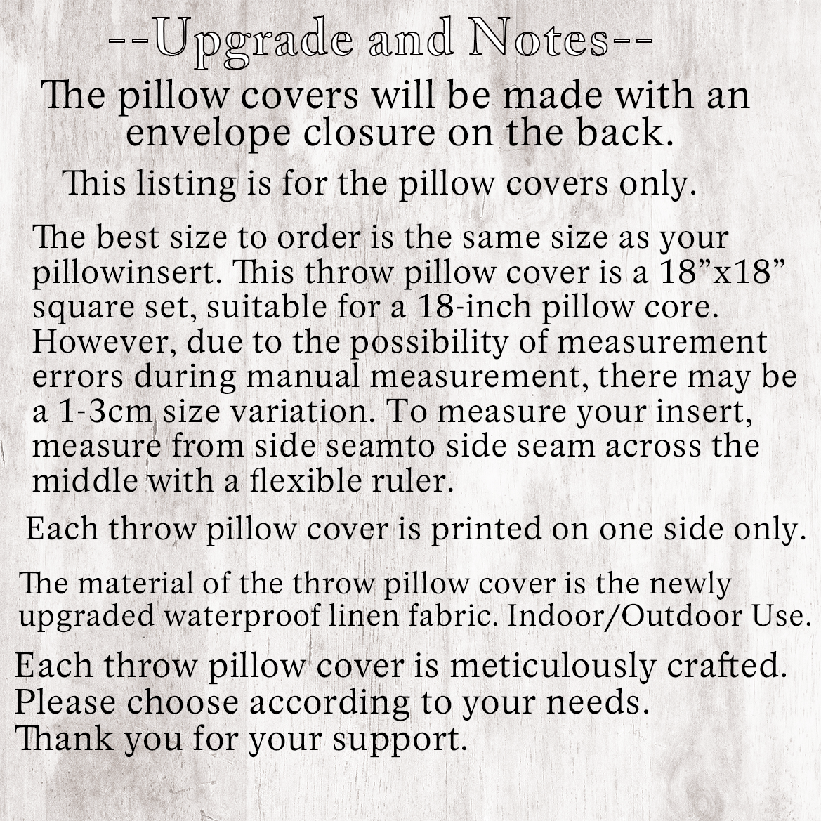 Black and White Pillow Cover, 18x18 Inch Waterproof Outdoor Greek Key Plaid Geometry Pillow Sham (Copy)