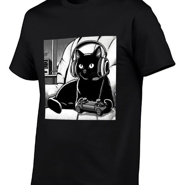 Unisex Graphic T-Shirt for Men & Women, Print Tee, Soft Cotton Casual Short Sleeve Top, Streetwear Shirt