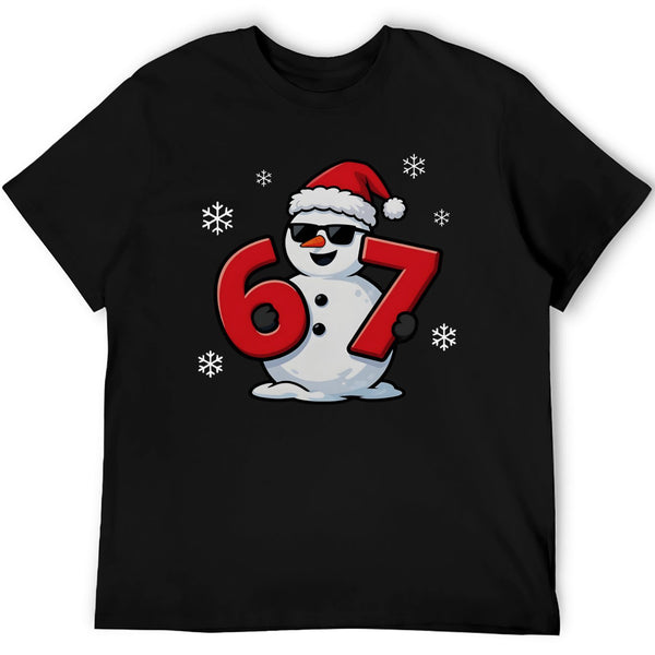 Unisex Graphic T-Shirt Print Tee Soft Cotton Casual Tee for Men & Women