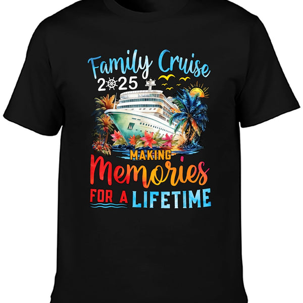 Unisex Graphic T-Shirt Print Tee Soft Cotton Casual Tee for Men & Women