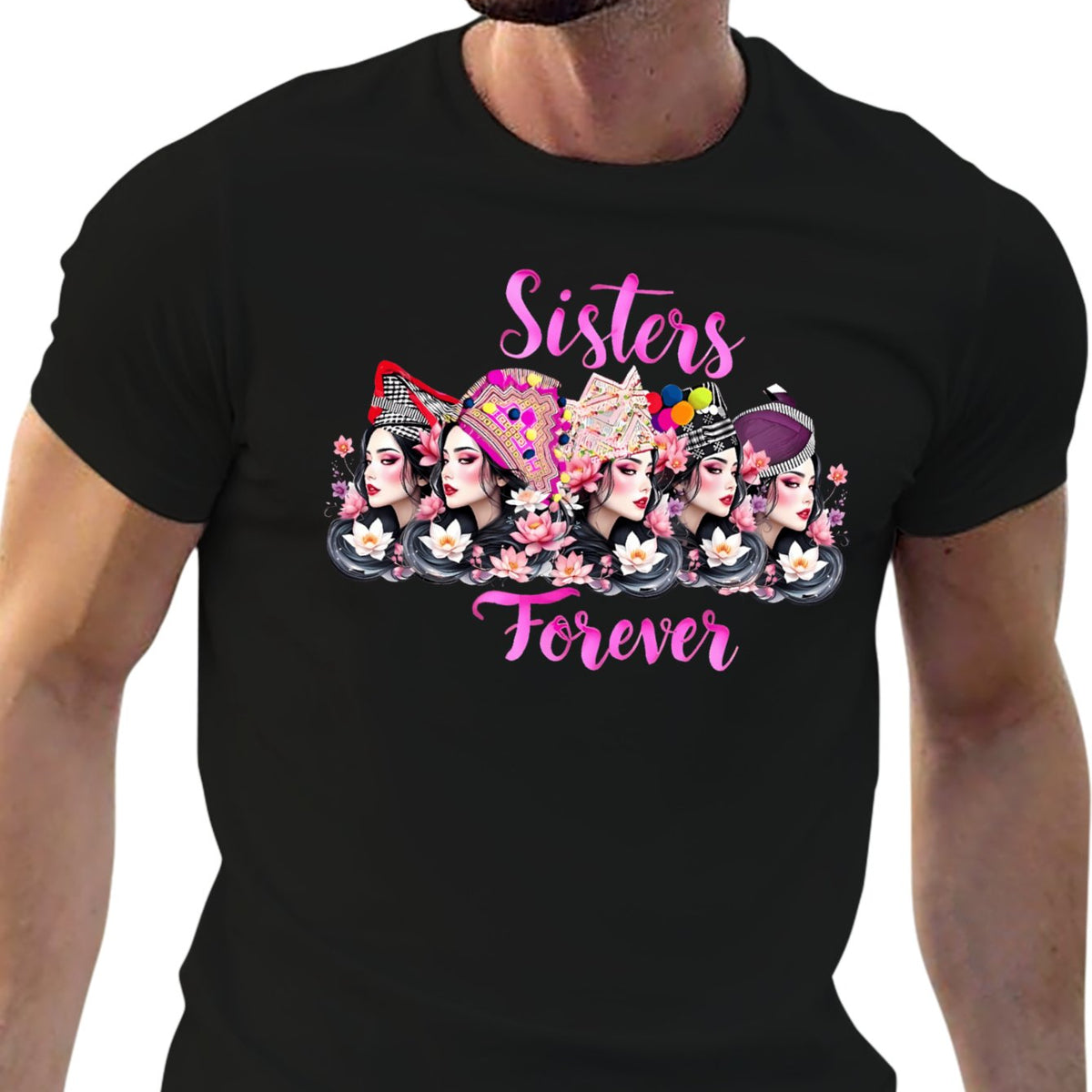 Unisex Graphic T-Shirt Print Tee Soft Cotton Casual Tee for Men & Women