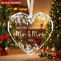 First Christmas Married Ornament 2026 - Wedding Gifts - Mr and Mrs Gifts - Wedding Gift for Couples