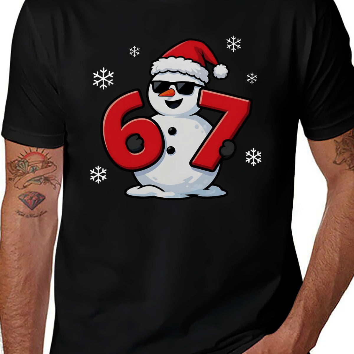 Unisex Graphic T-Shirt Print Tee Soft Cotton Casual Tee for Men & Women