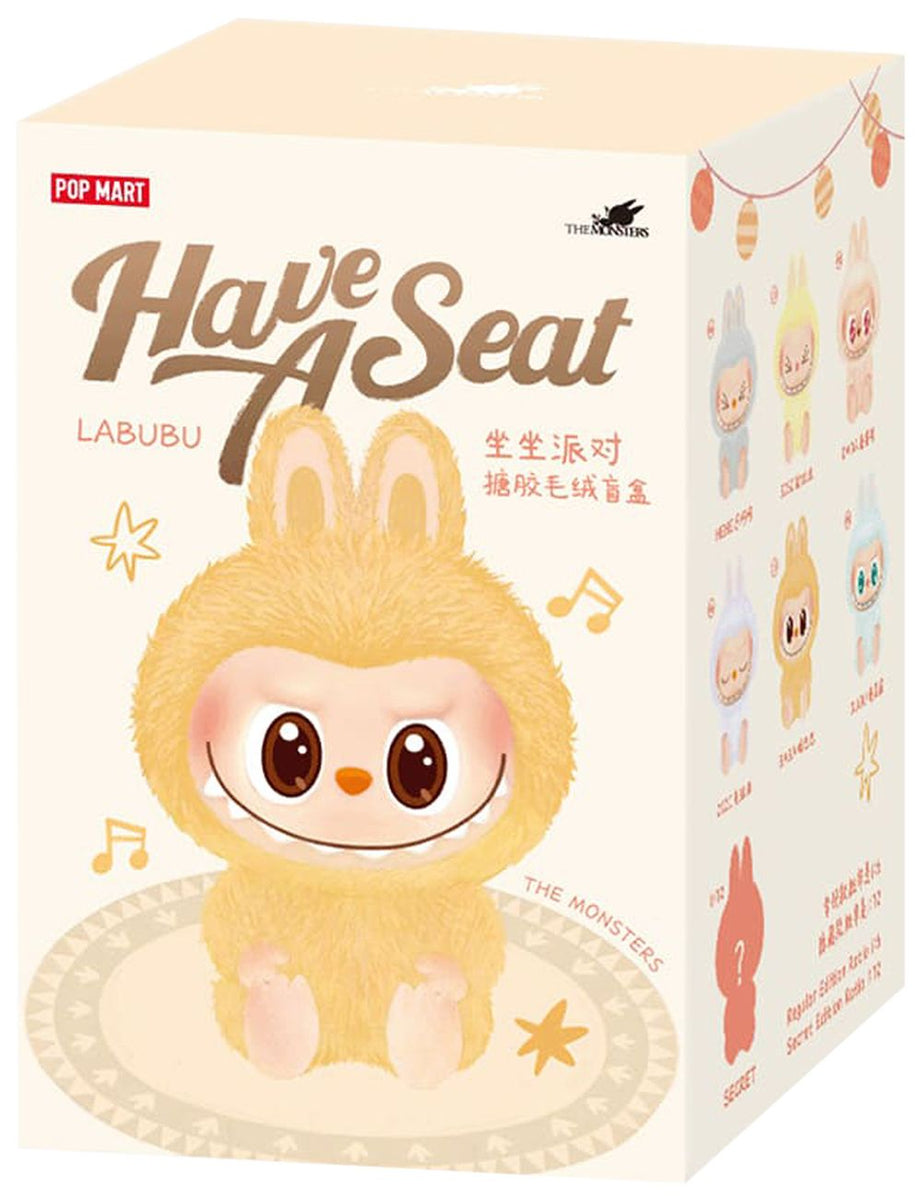 Pop Mart THE MONSTERS - Have a Seat Vinyl Plush Blind Box