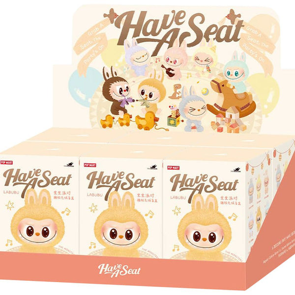 Pop Mart THE MONSTERS - Have a Seat Vinyl Plush Blind Box