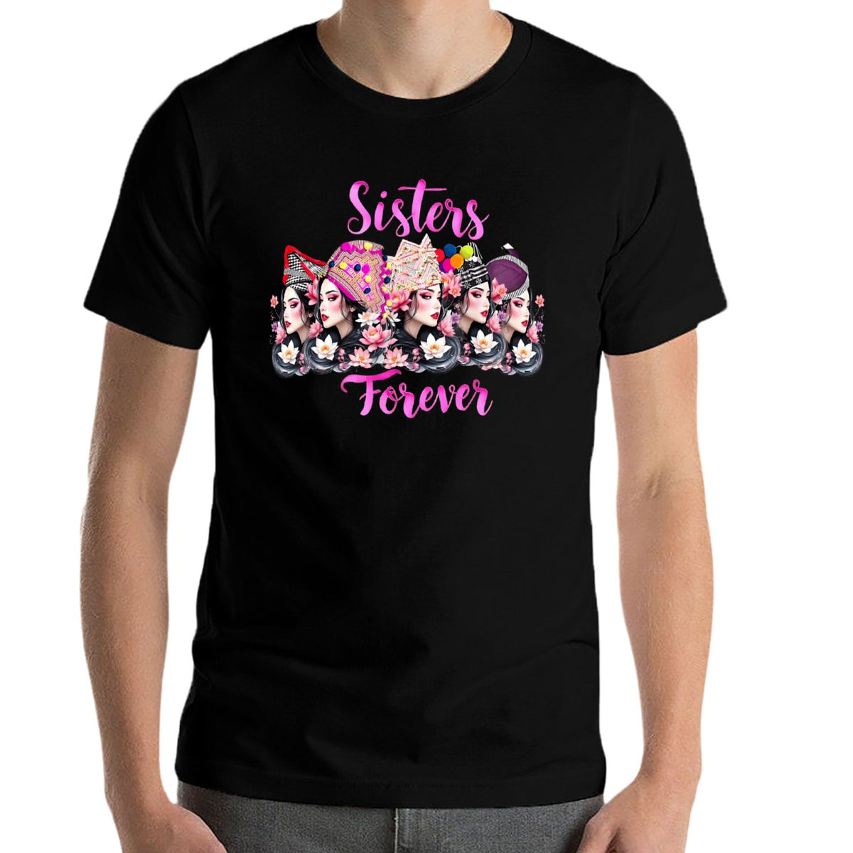 Unisex Graphic T-Shirt Print Tee Soft Cotton Casual Tee for Men & Women