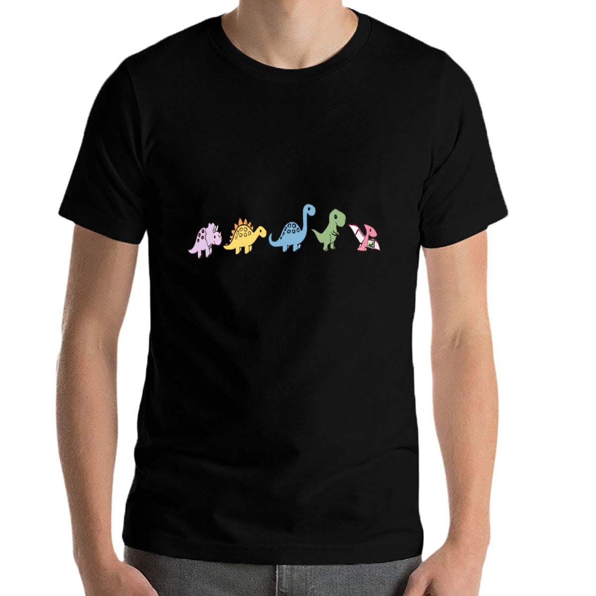 Unisex Graphic Cotton T-Shirt, Soft Casual Short Sleeve Tee with Printed Design, Streetwear Style Top