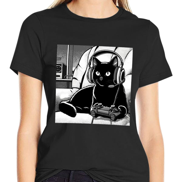 Unisex Graphic T-Shirt for Men & Women, Print Tee, Soft Cotton Casual Short Sleeve Top, Streetwear Shirt