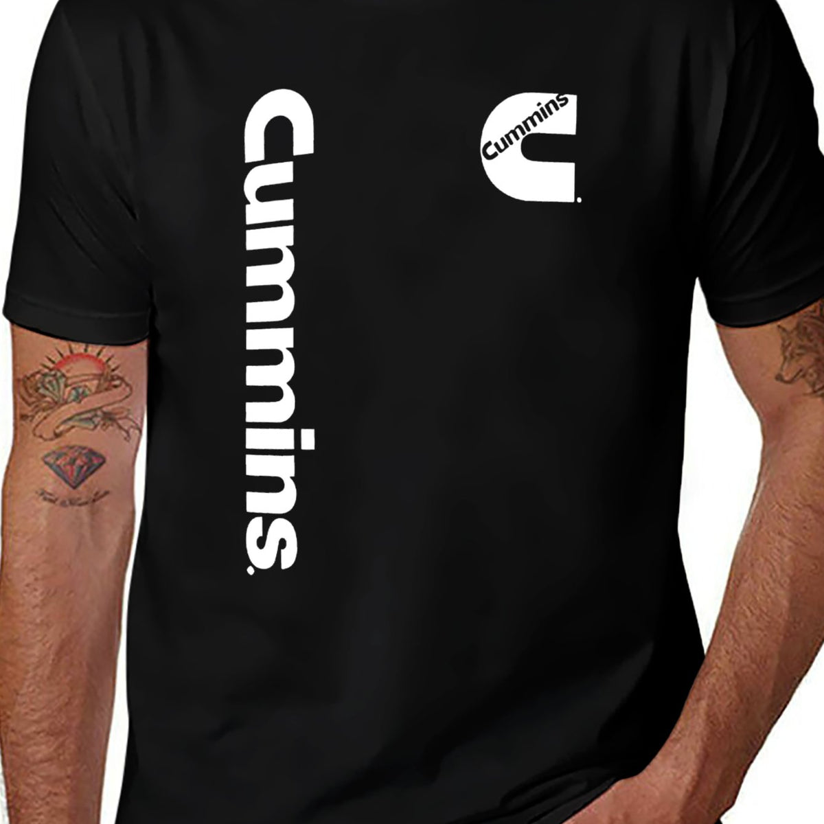 Unisex Graphic T-Shirt Print Tee Soft Cotton Casual Tee for Men & Women