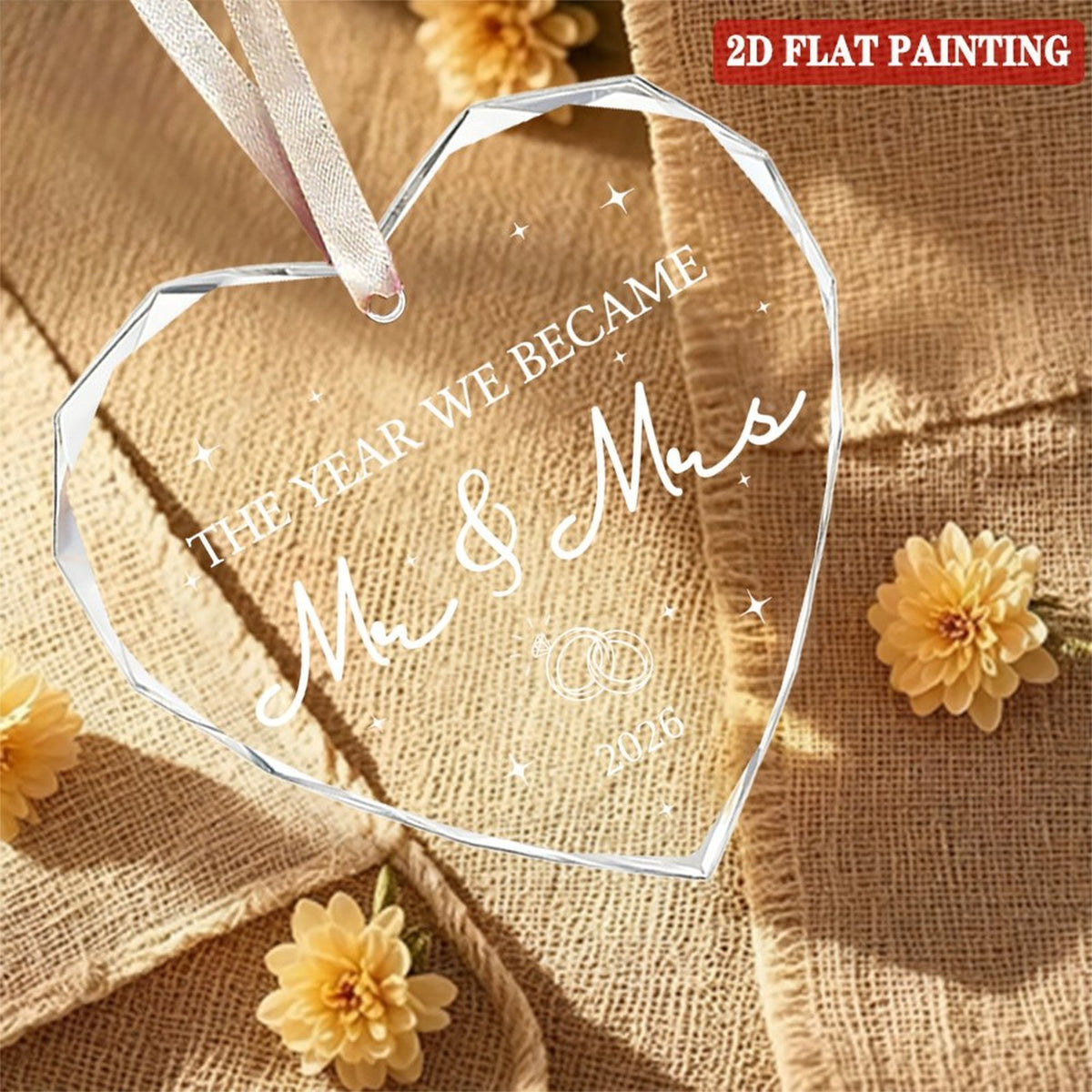 Wedding Gifts for Couples 2026, Bridal Shower Gifts for Bride, Mr and Mrs Gift, Wedding Gift for Newlyweds, Just Married Decorations