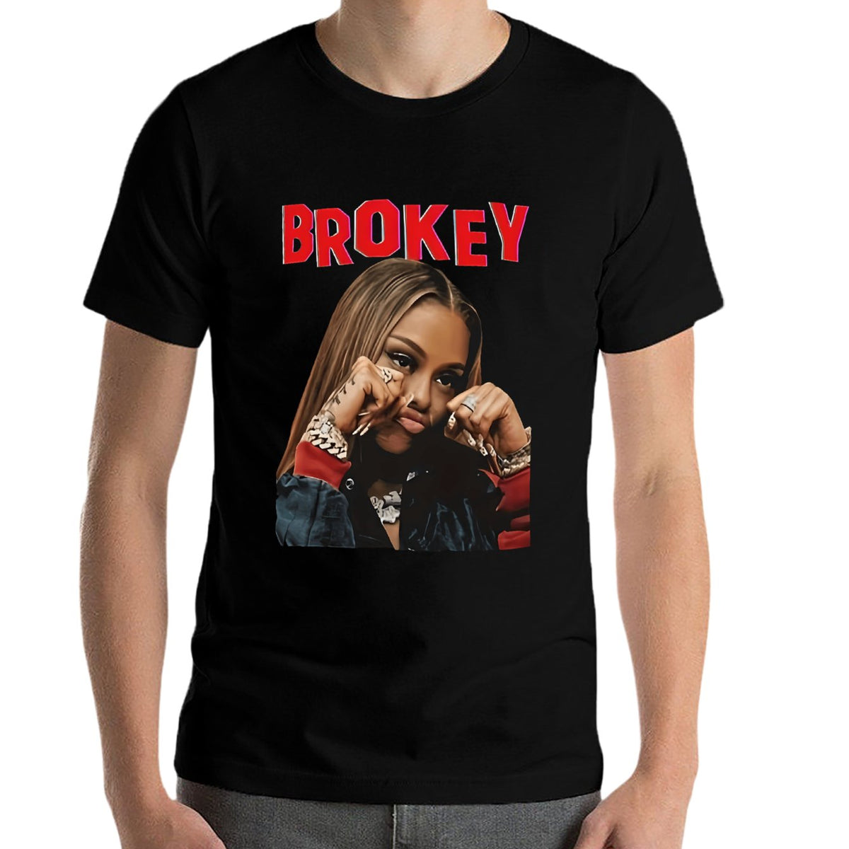 Unisex Graphic T-Shirt Print Tee Soft Cotton Casual Tee for Men & Women