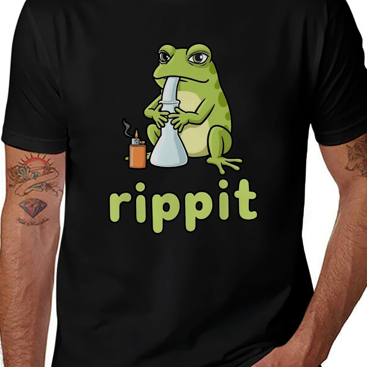 Unisex Graphic T-Shirt Print Tee Soft Cotton Casual Tee for Men & Women