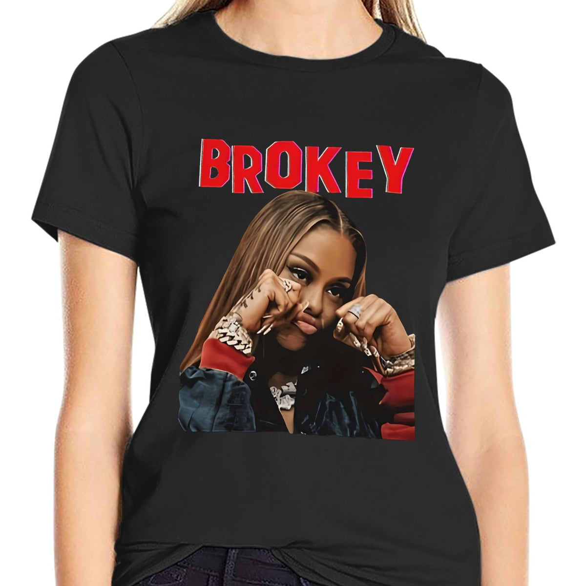 Unisex Graphic T-Shirt Print Tee Soft Cotton Casual Tee for Men & Women