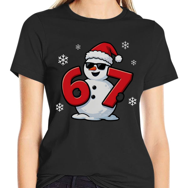 Unisex Graphic T-Shirt Print Tee Soft Cotton Casual Tee for Men & Women