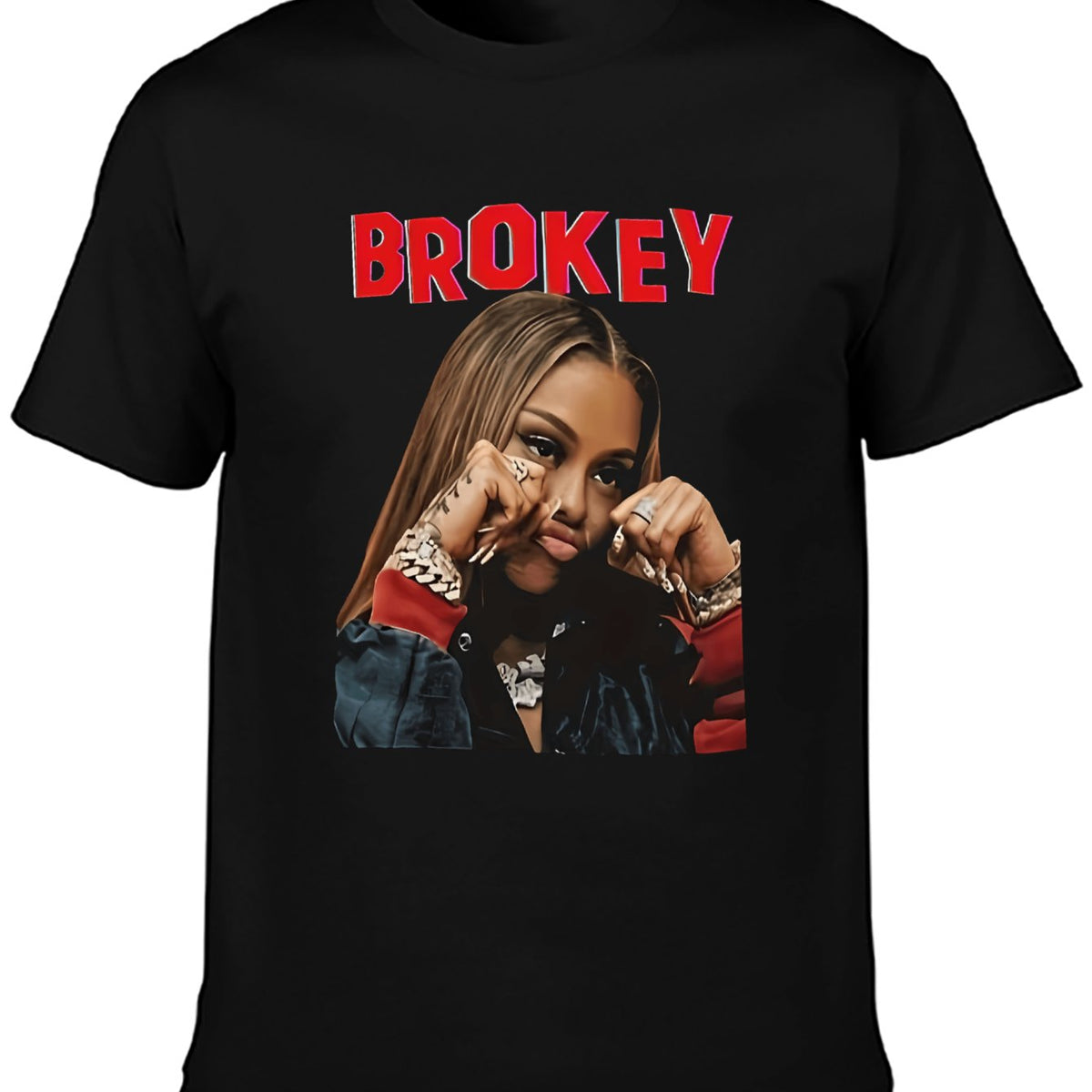 Unisex Graphic T-Shirt Print Tee Soft Cotton Casual Tee for Men & Women