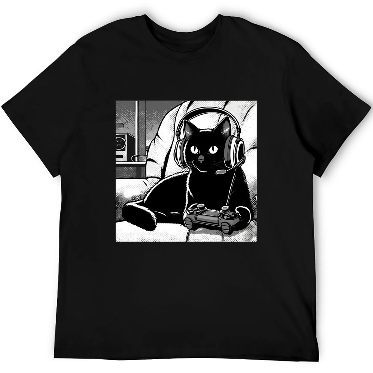 Unisex Graphic T-Shirt for Men & Women, Print Tee, Soft Cotton Casual Short Sleeve Top, Streetwear Shirt