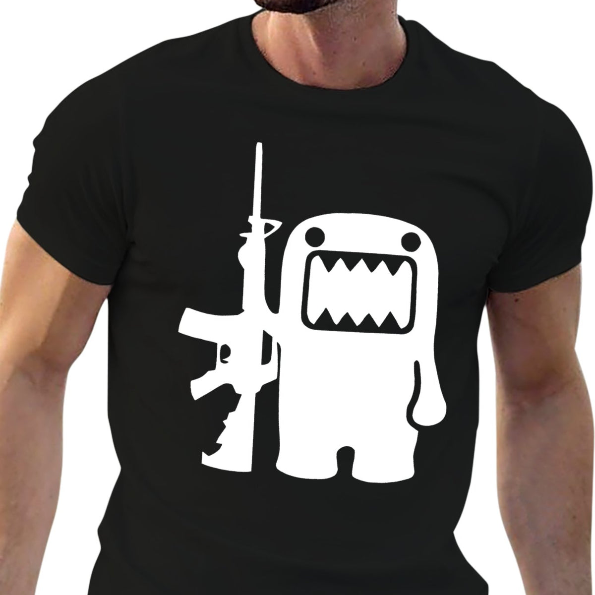 Unisex Graphic Cotton T-Shirt, Soft Casual Short Sleeve Tee with Printed Design, Streetwear Style Top