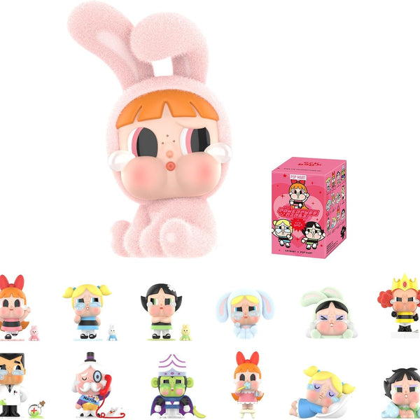 POP MART Crybaby x Powerpuff Girls Series Figures, Crybaby Blind Box Figures