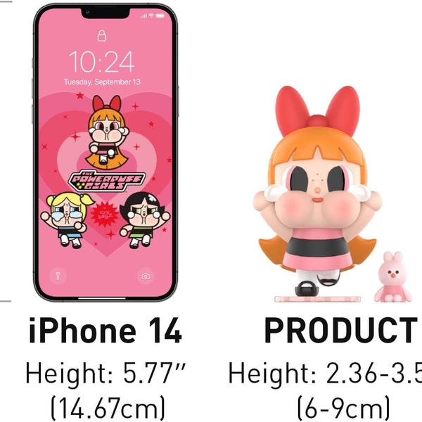 POP MART Crybaby x Powerpuff Girls Series Figures, Crybaby Blind Box Figures