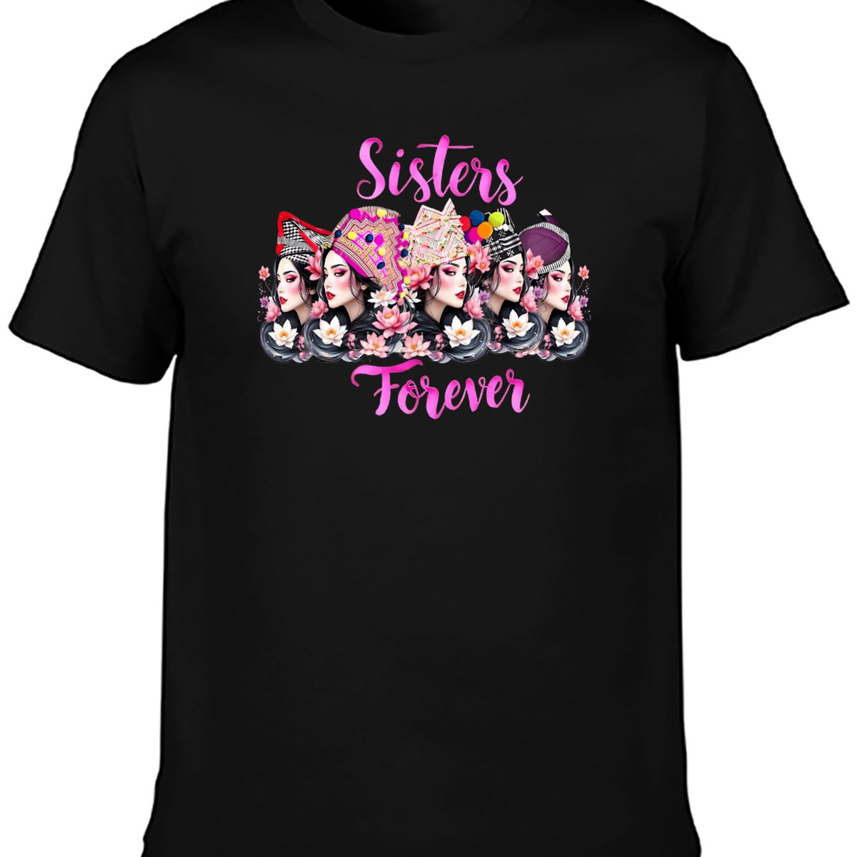 Unisex Graphic T-Shirt Print Tee Soft Cotton Casual Tee for Men & Women