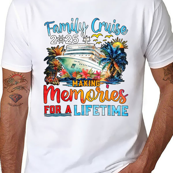 Unisex Graphic T-Shirt Print Tee Soft Cotton Casual Tee for Men & Women