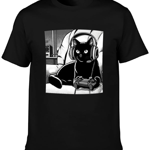 Unisex Graphic T-Shirt for Men & Women, Print Tee, Soft Cotton Casual Short Sleeve Top, Streetwear Shirt