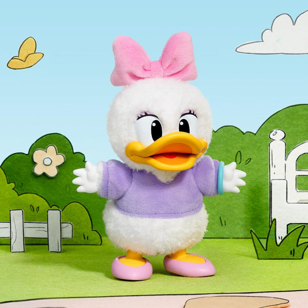 POP MART Mickey Family Figures Cute Together Keychain Series Blind Box Single Box