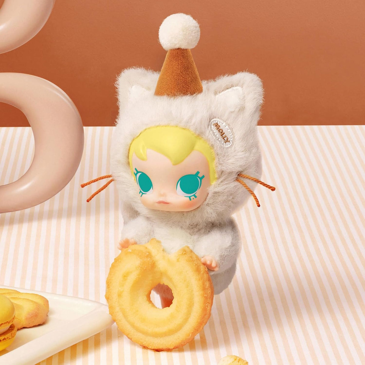 POP MART Baby Molly Pocket Friends Series-Vinyl Plush Pendant Blind Box Figures