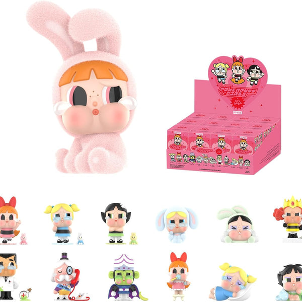 POP MART Crybaby x Powerpuff Girls Series Figures, Crybaby Blind Box Figures