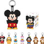 POP MART Mickey Family Figures Cute Together Keychain Series Blind Box Single Box