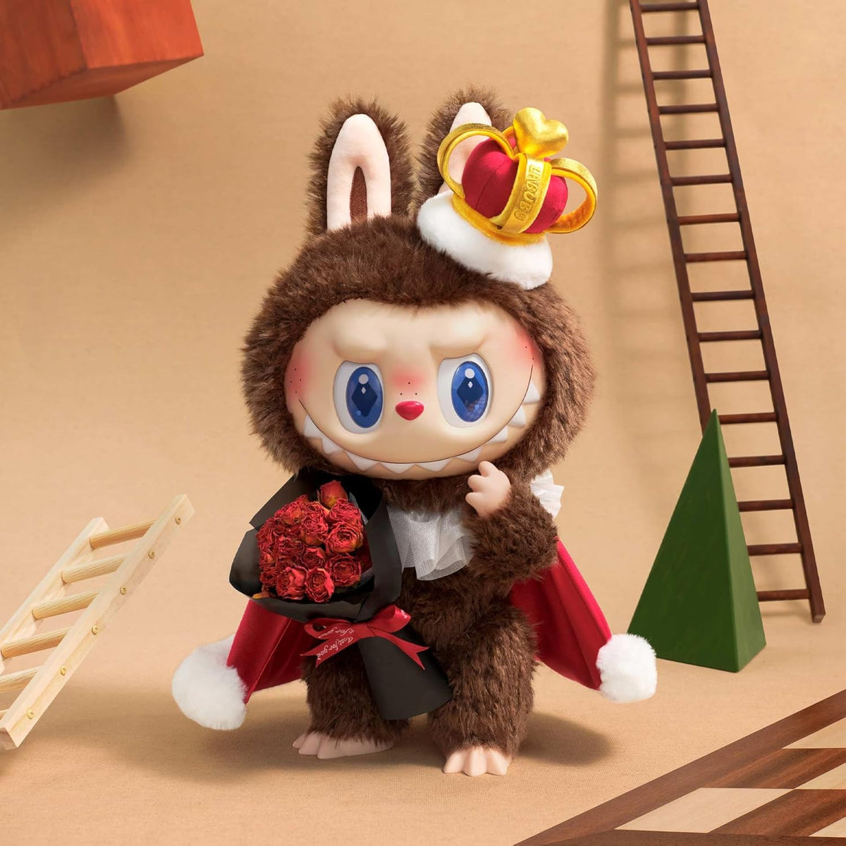 POP MART The Monsters Let's Checkmate Series Vinyl Plush Doll