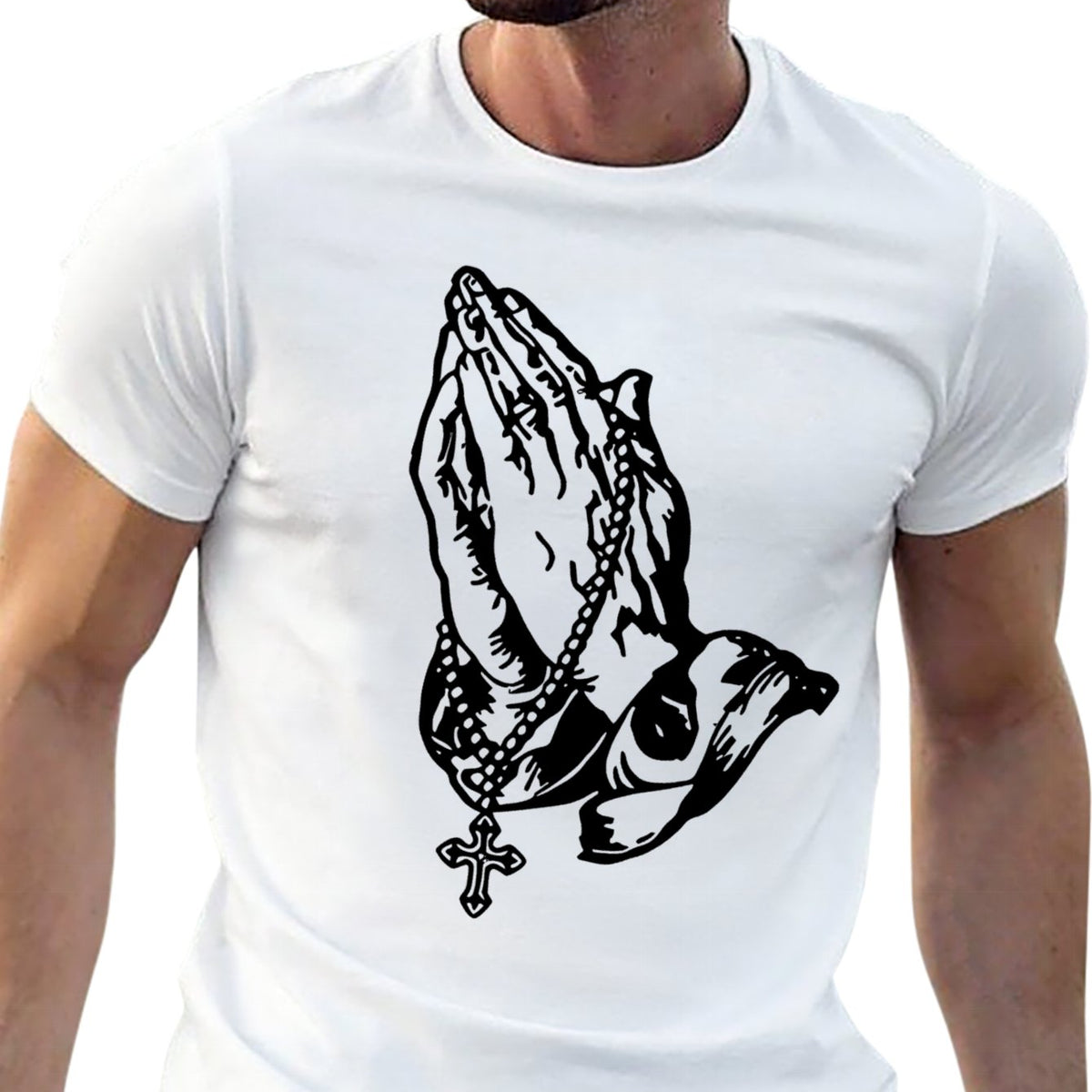 Unisex Graphic T-Shirt Print Tee Soft Cotton Casual Tee for Men & Women