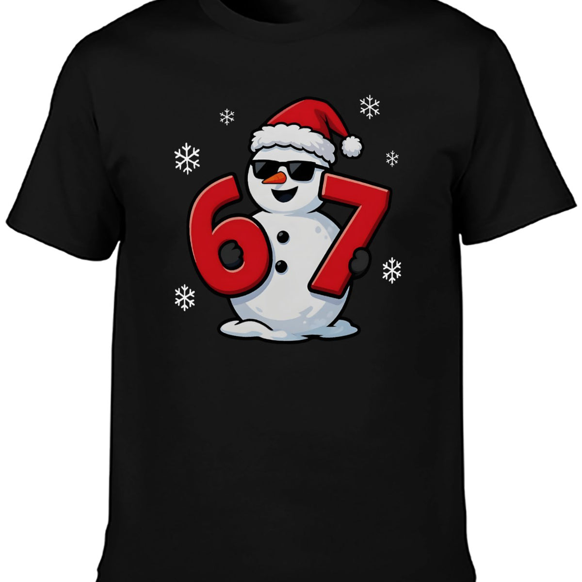 Unisex Graphic T-Shirt Print Tee Soft Cotton Casual Tee for Men & Women