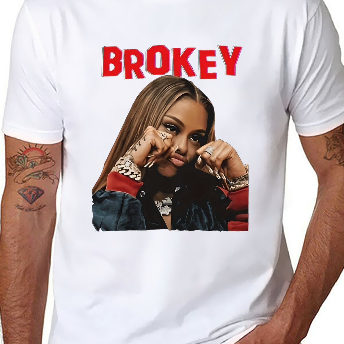 Unisex Graphic T-Shirt Print Tee Soft Cotton Casual Tee for Men & Women