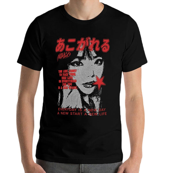 Unisex Graphic T-Shirt for Men & Women, Print Tee, Soft Cotton Casual Short Sleeve Top, Streetwear Shirt