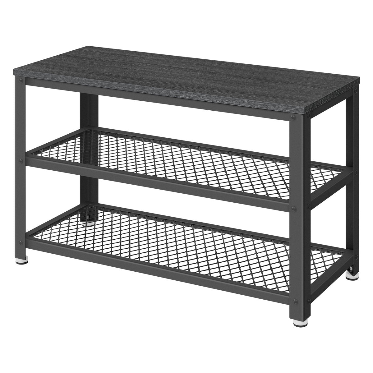 8-Pair Shoe Rack – Stackable, Space-Saving Shoe Organizer for Entryway Storage