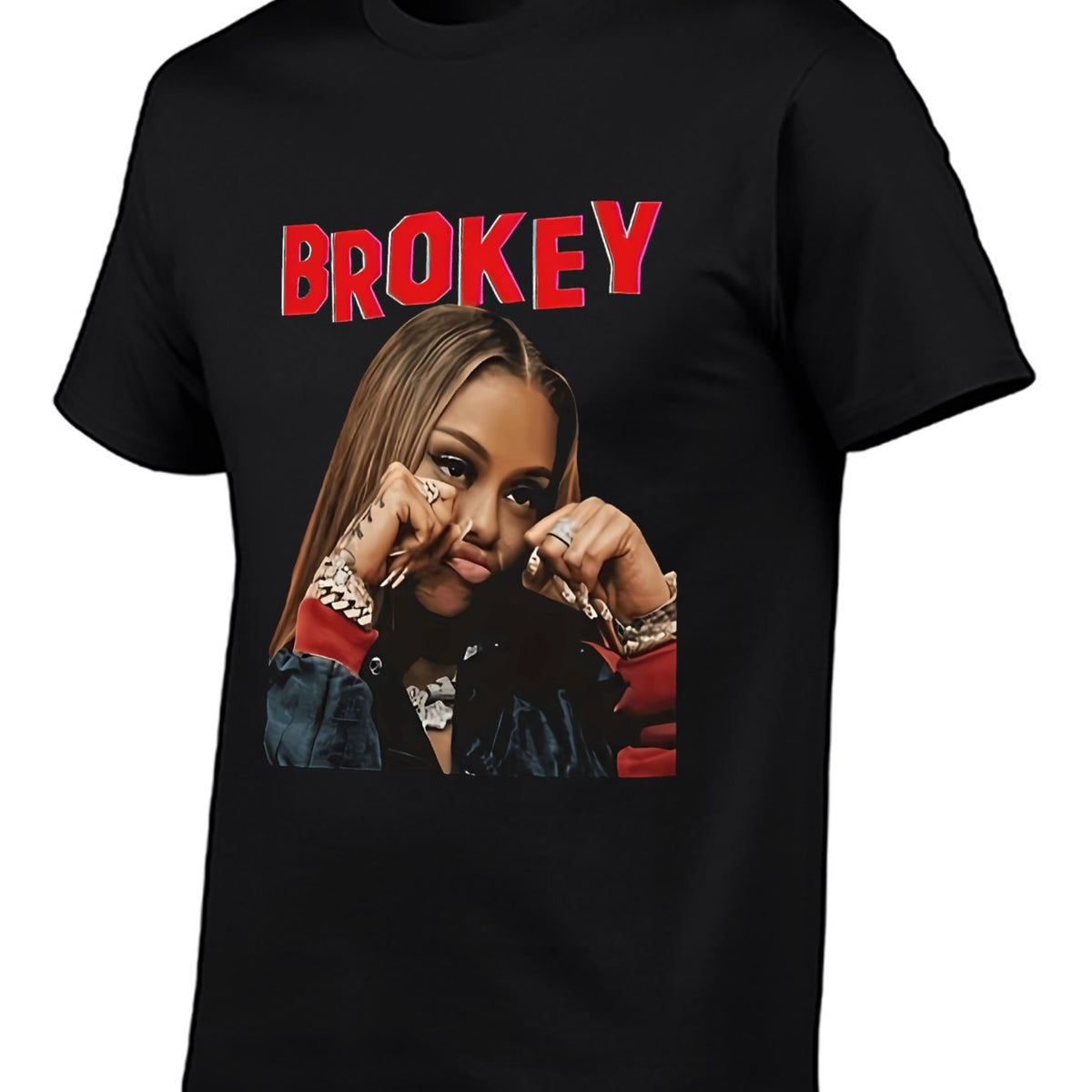 Unisex Graphic T-Shirt Print Tee Soft Cotton Casual Tee for Men & Women