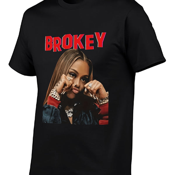 Unisex Graphic T-Shirt Print Tee Soft Cotton Casual Tee for Men & Women