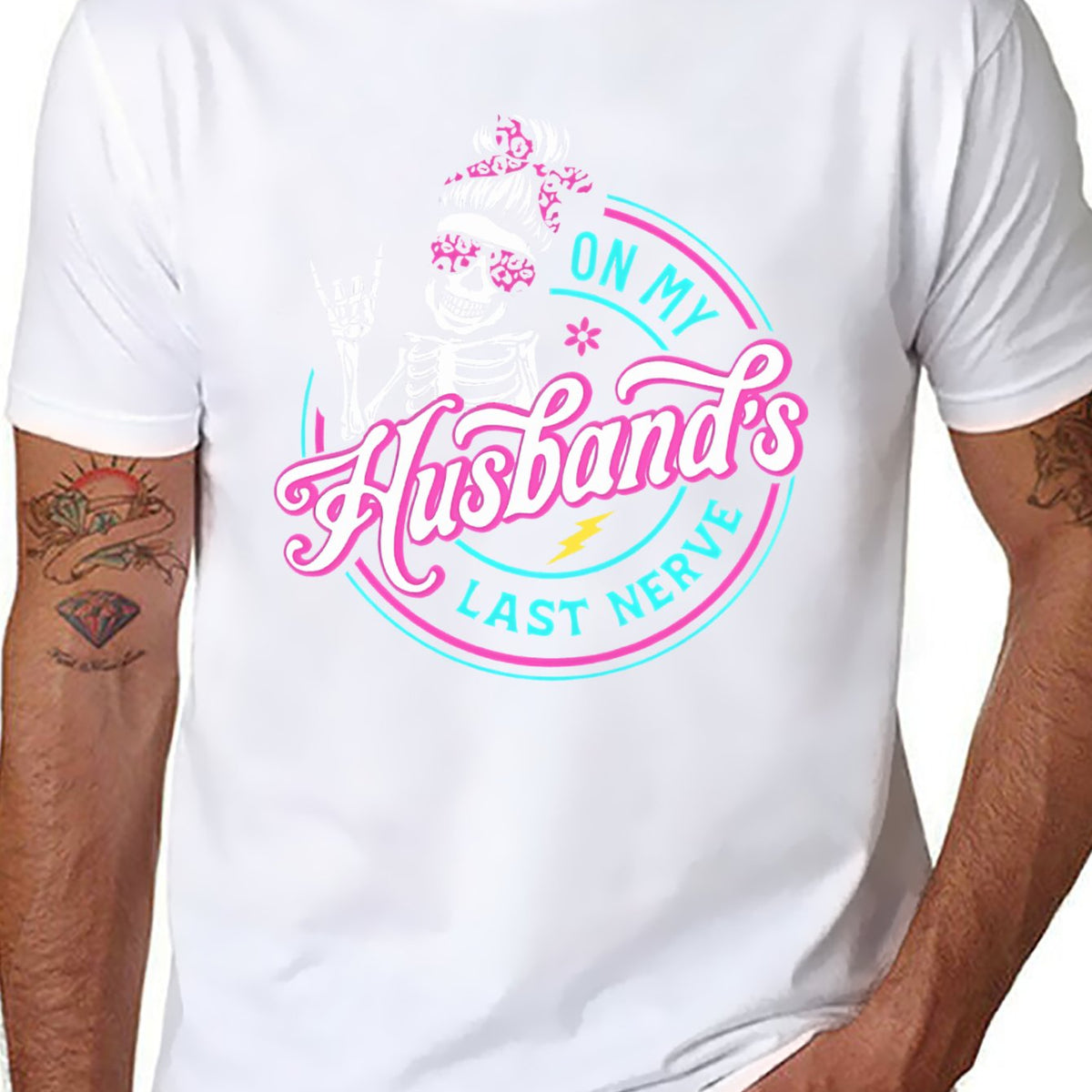 Unisex Graphic Cotton T-Shirt, Soft Casual Short Sleeve Tee with Printed Design, Streetwear Style Top