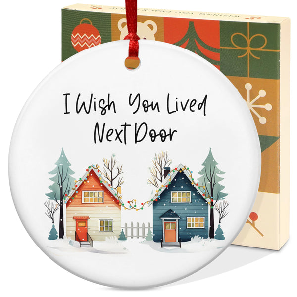 Christmas Friend Gifts for Women Friendship, Ornament - Holiday Decor, Christmas Birthday Gifts for Women