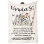 50th Birthday Gifts for Her, Him, Chapter 50 Birthday Blanket, 50 Year Old Bday Gifts for Women Friend, Sister, Mom, 1975