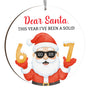 67 Meme Funny Christmas Ornaments 2025, 6 7 Ornament, Santa Ornaments for Christmas Tree