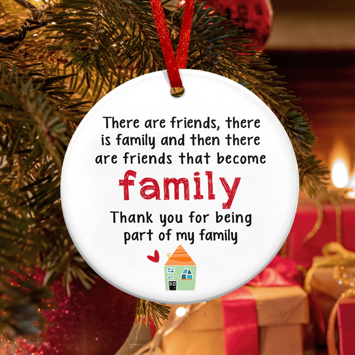 Friend Gifts for Women, Men, Christmas Ornaments - Friendship, BFF, Bestie, Friend Birthday Gifts for Friends