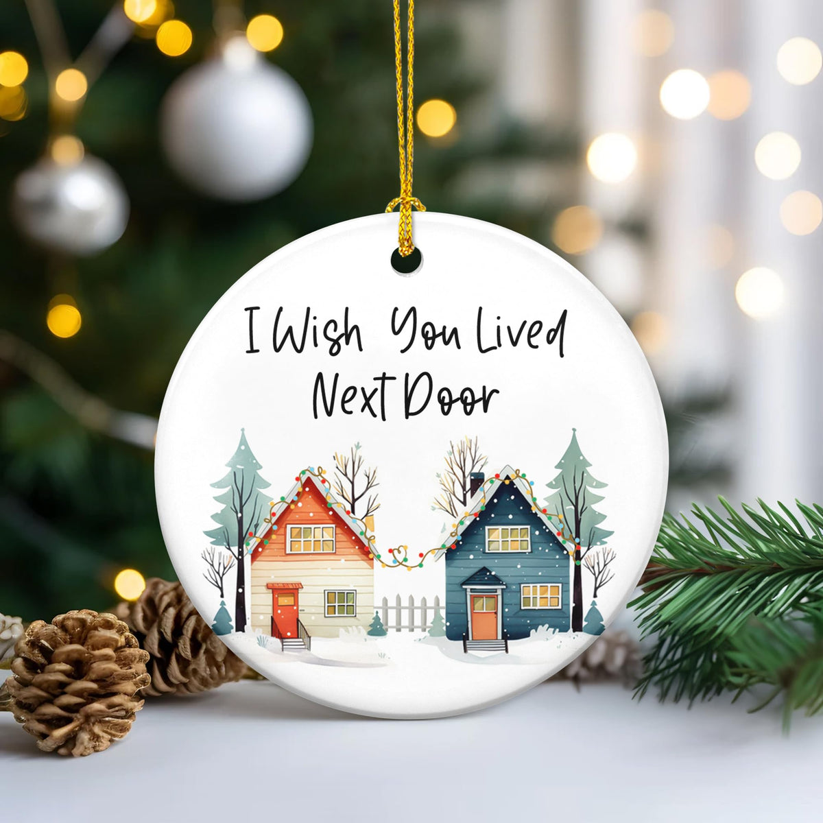 Christmas Friend Gifts for Women Friendship, Ornament - Holiday Decor, Christmas Birthday Gifts for Women