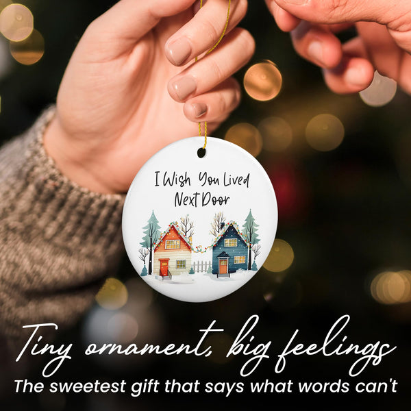 Christmas Friend Gifts for Women Friendship, Ornament - Holiday Decor, Christmas Birthday Gifts for Women, Long Distance Friends