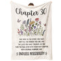 30th Birthday Gifts for Women, Chapter 30 Blanket, 30 Year Old Bday Gifts for Women, Daughter, Friend, 1995 30th