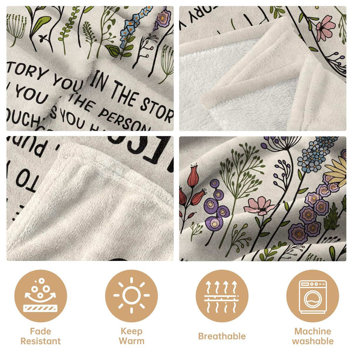 40th Birthday Gifts Women, Chapter 40 Blanket Gift for Her, 40 Year Old Birthday Gifts for Women, Friend, Sister, Mom