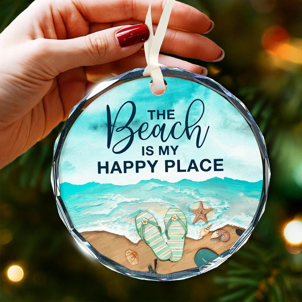 Beach Christmas Ornaments - Delightful Set of Beach Themed Ornaments for Tree, Coastal Christmas Tree Decorations