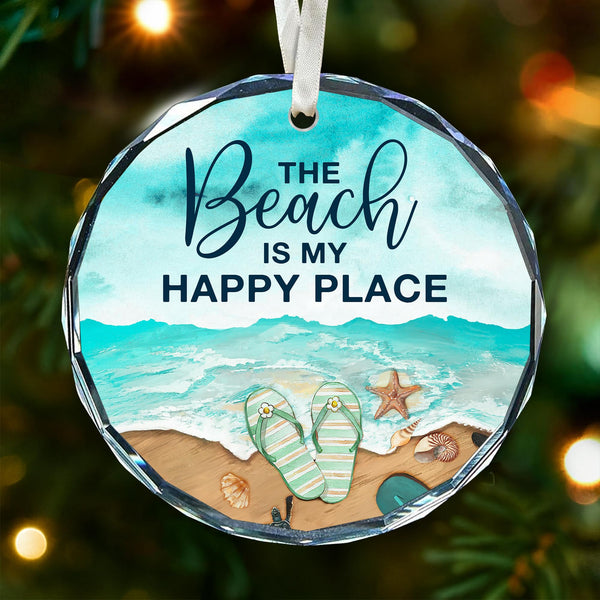 Beach Christmas Ornaments - Delightful Set of Beach Themed Ornaments for Tree, Coastal Christmas Tree Decorations
