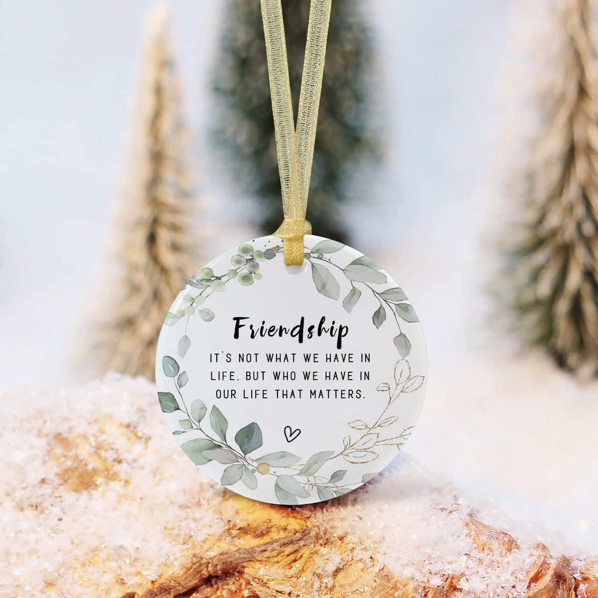 Best Friend Christmas Ornaments Gift 2025, Friendship Ornaments, Besties Forever Ornament, Friends New Year Ornaments